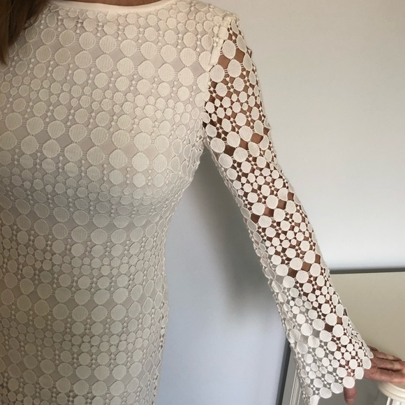 Lauren Ralph Lauren White Cutwork Dress - Picture 4 of 5